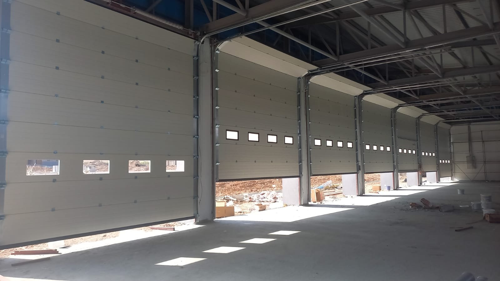 Plaza Girişi Güvenlikli Otomatik Kapı
